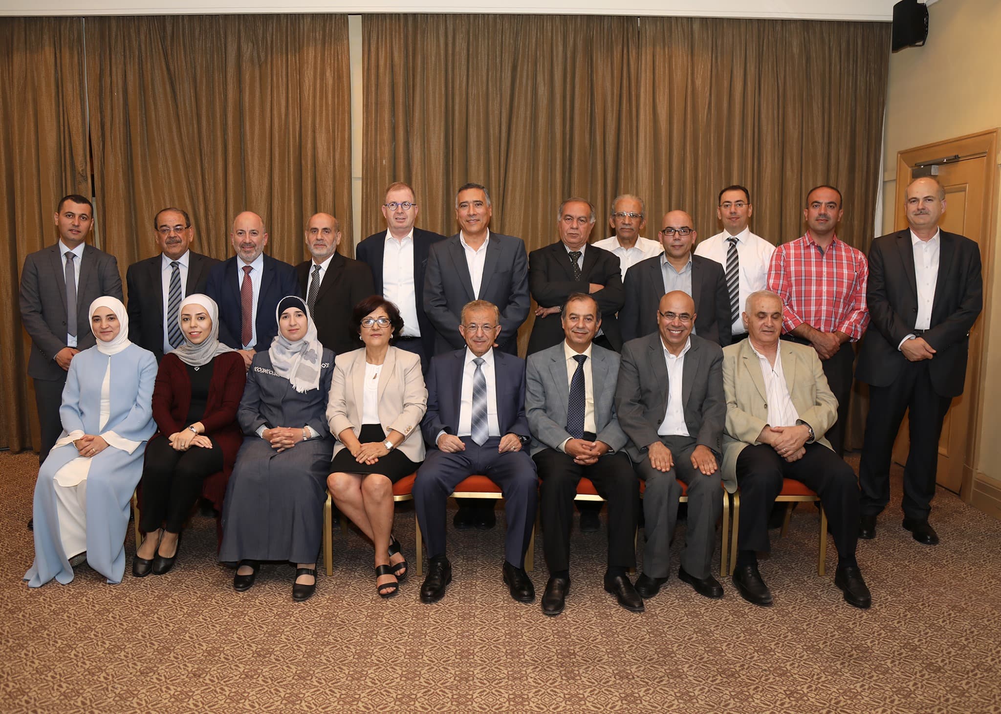 Jordanian Society of Rheumatology members group photo